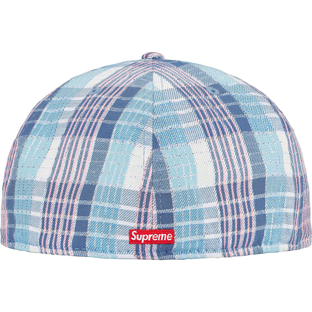 Details on Metallic Plaid S Logo New Era  from spring summer
                                                    2023 (Price is $50)