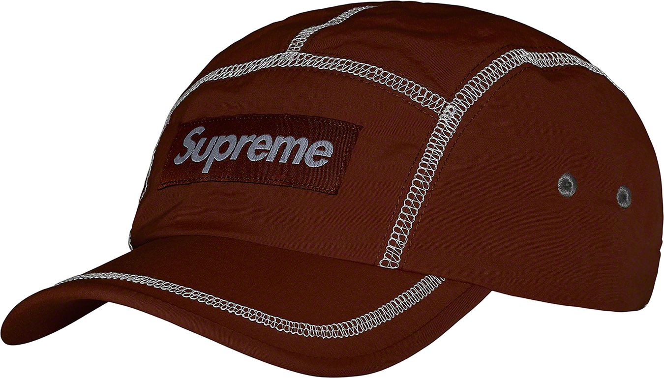 Reflective Stitch Camp Cap - spring summer 2023 - Supreme