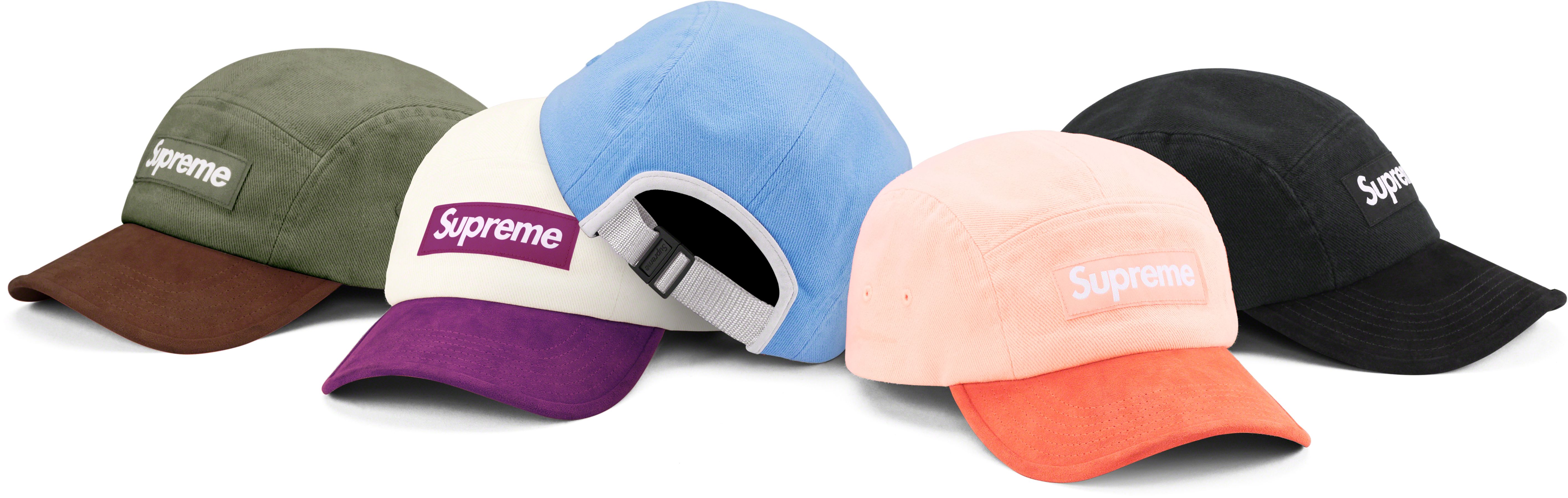 Suede Visor Camp Cap - spring summer 2023 - Supreme