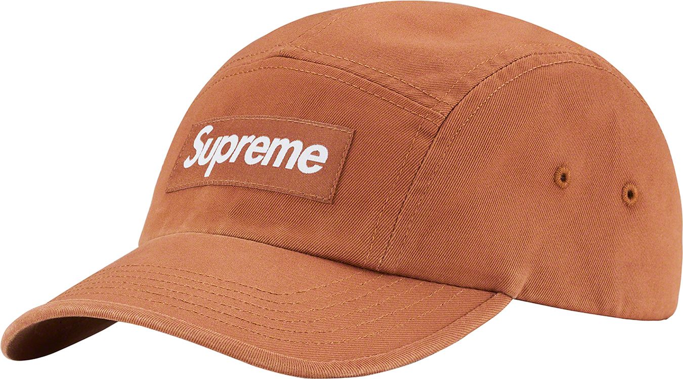 Washed Chino Twill Camp Cap - spring summer 2023 - Supreme