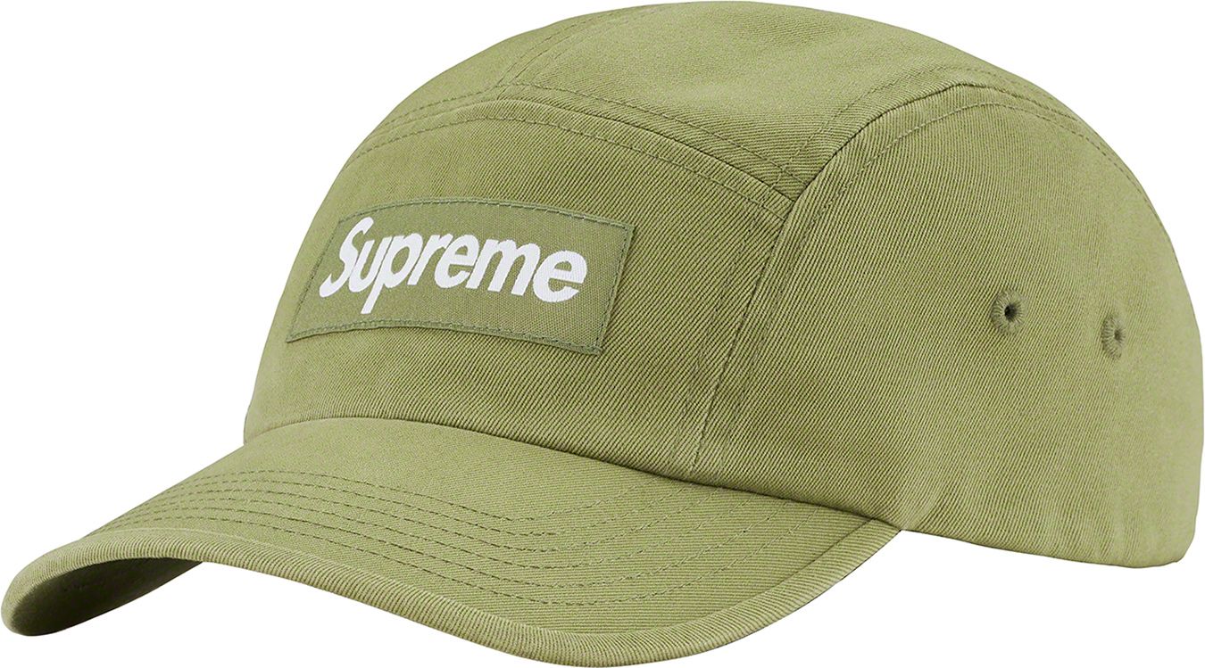 Washed Chino Twill Camp Cap - spring summer 2023 - Supreme