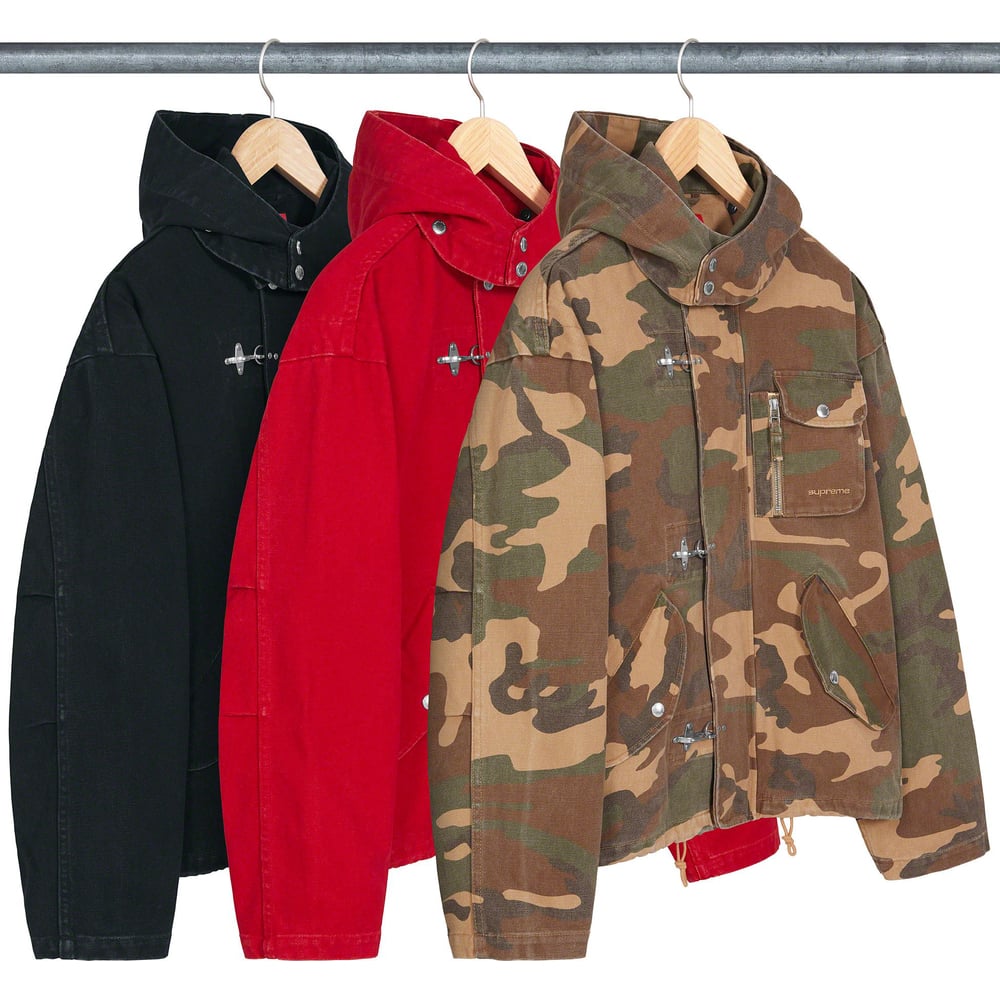 Supreme Canvas Clip Jacket for spring summer 23 season