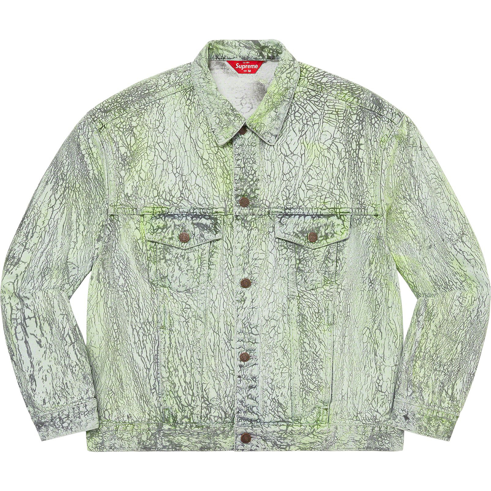 Supreme Crackle Denim Trucker Jacket (SS23)
