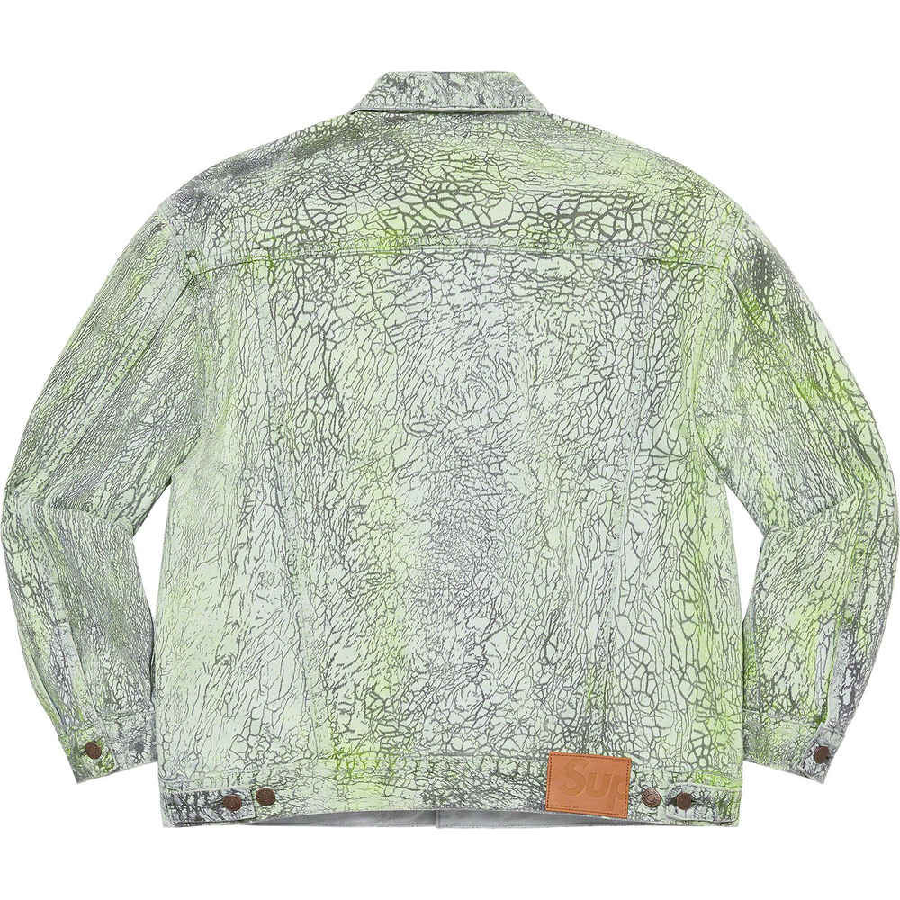 Supreme Crackle Denim Trucker Jacket (SS23)
