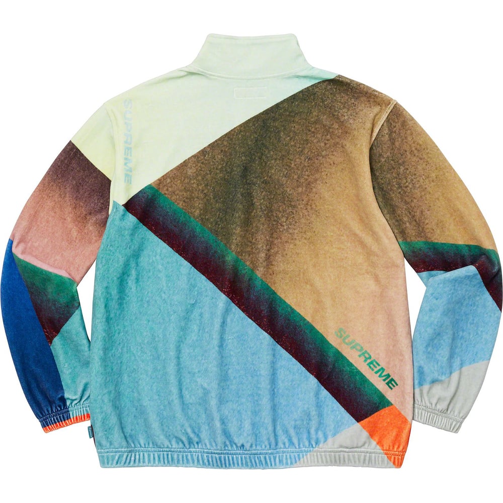 Details on Geo Velour Track Jacket  from spring summer
                                                    2023 (Price is $158)