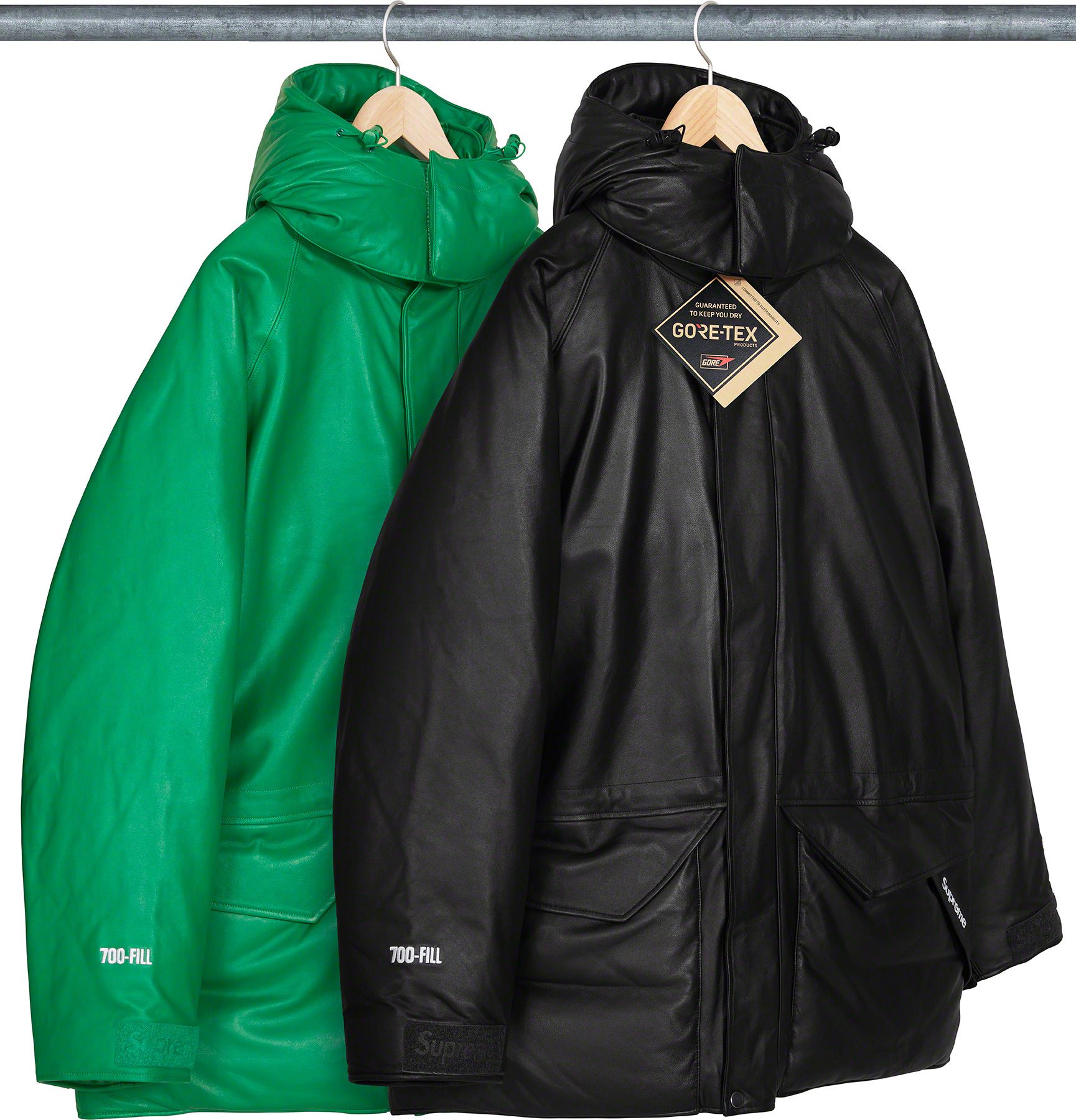 GORE-TEX Leather 700-Fill Down Parka - spring summer 2023 - Supreme