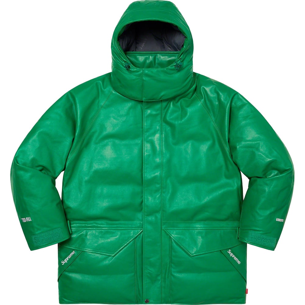 Details on GORE-TEX Leather 700-Fill Down Parka  from spring summer
                                                    2023 (Price is $1198)