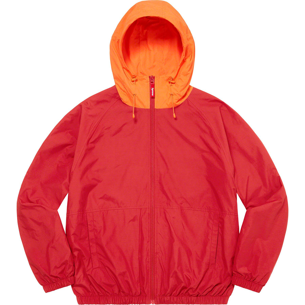 Details on Lightweight Nylon Hooded Jacket  from spring summer 2023