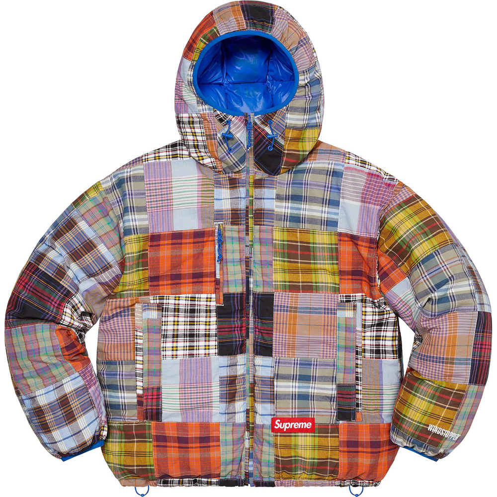 Details on Madras Reversible WINDSTOPPER Puffer Jacket  from spring summer
                                                    2023 (Price is $398)