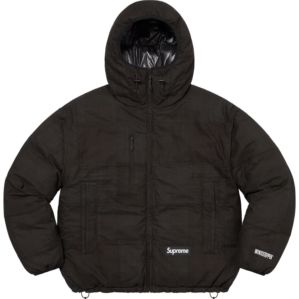 Details on Madras Reversible WINDSTOPPER Puffer Jacket  from spring summer
                                                    2023 (Price is $398)