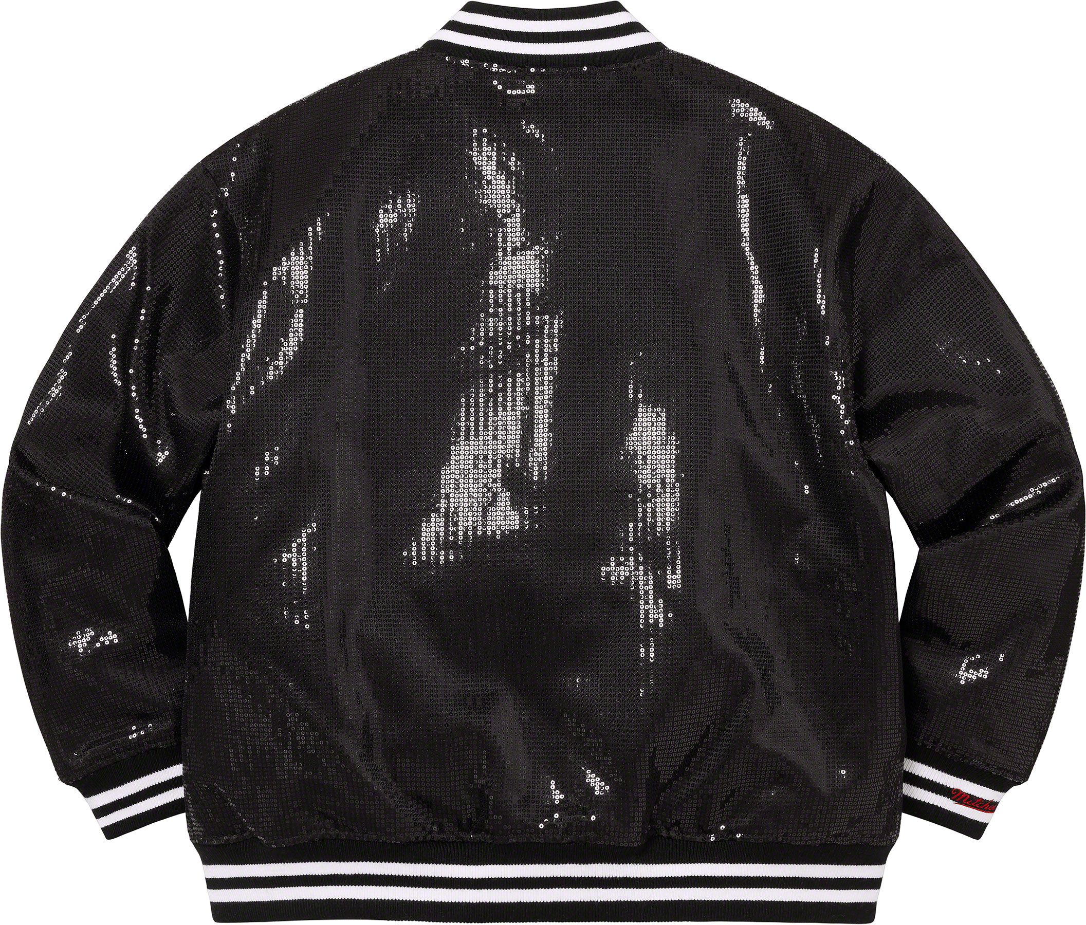 Mitchell & Ness Sequin Varsity Jacket - spring summer 2023 - Supreme