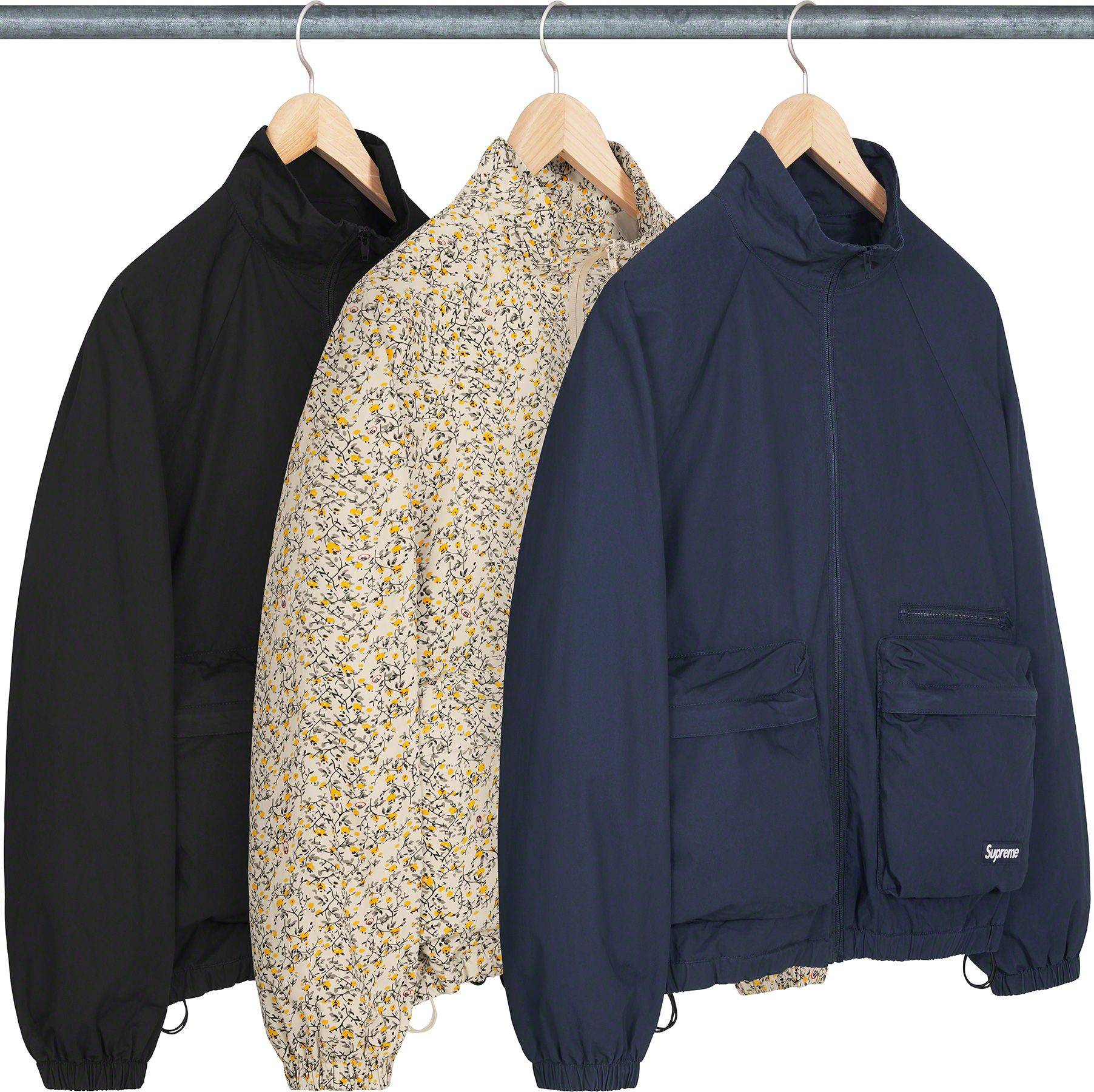 supreme Raglan Utility Jacket Floral XL | forstec.com