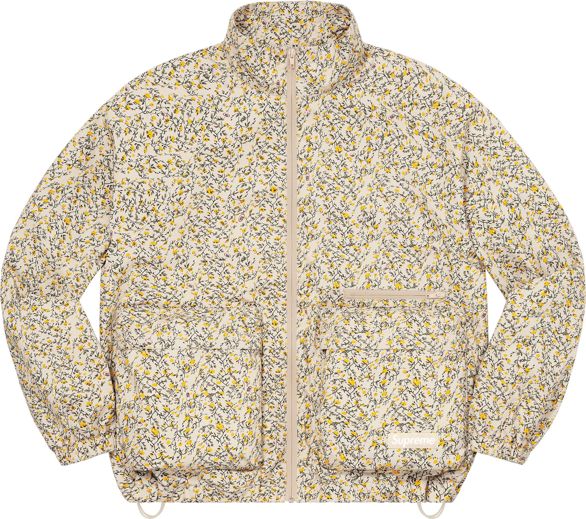 supreme Raglan Utility Jacket Floral M-