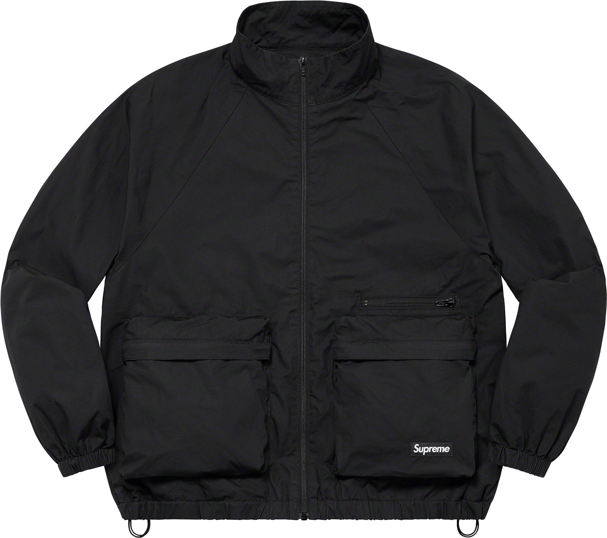 Supreme Raglan Utility Jacket Black  2XL