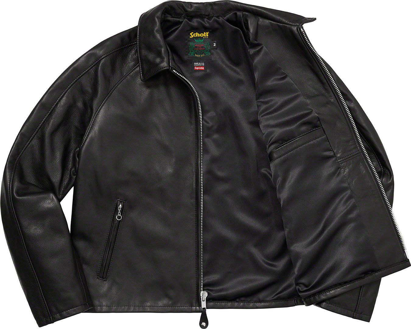 ジャーナルスタンダード別注1点限り！schott leather jacket レザージャケット