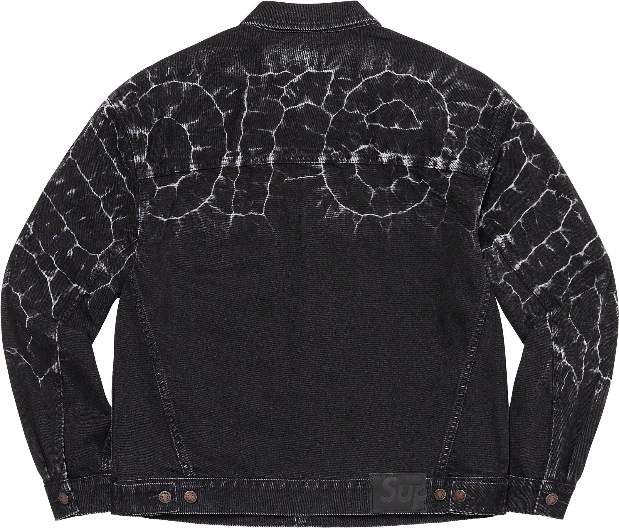 Shibori Denim Trucker Jacket - spring summer 2023 - Supreme