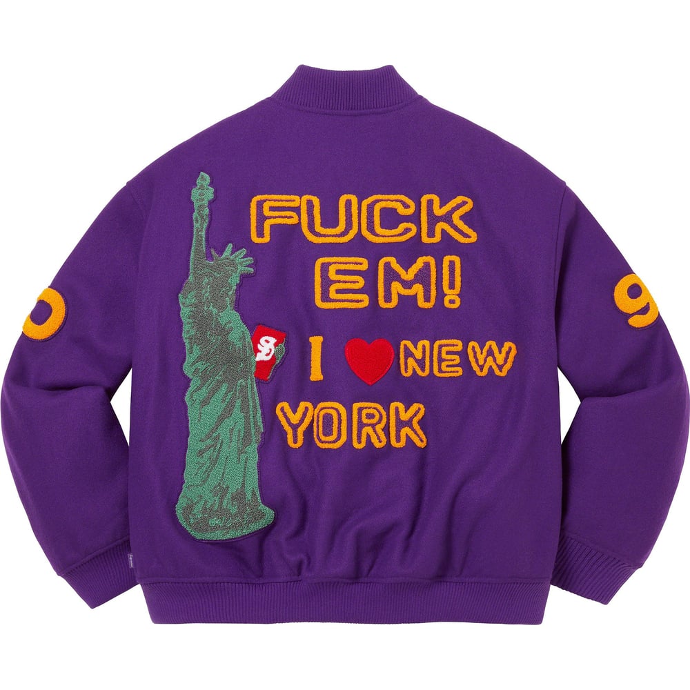 Supreme Tourist Varsity Jacket (SS23) - $398