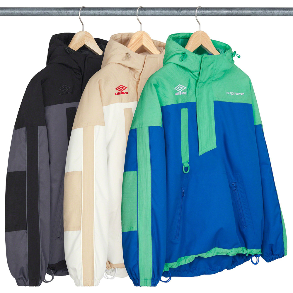 Supreme Supreme Umbro Hooded Anorak releasing on Week 15 for spring summer 2023