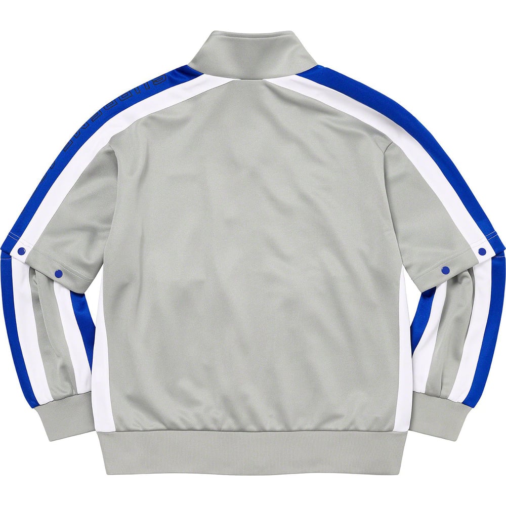 Details on Supreme Umbro Snap Sleeve Jacket [hidden] from spring summer 2023 (Price is $188)