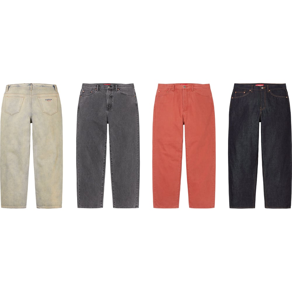 Supreme Baggy Jean released during spring summer 23 season