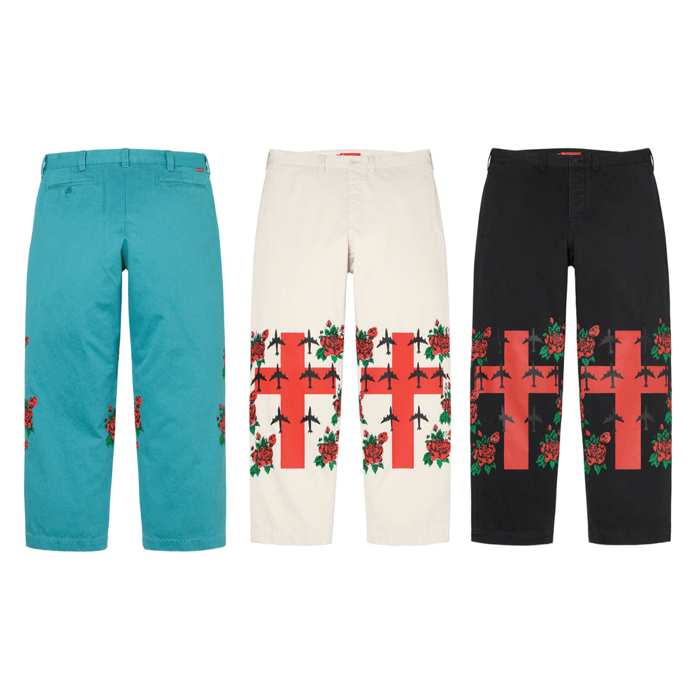 Supreme Destruction of Purity Chino Pant releasing on Week 10 for spring summer 2023