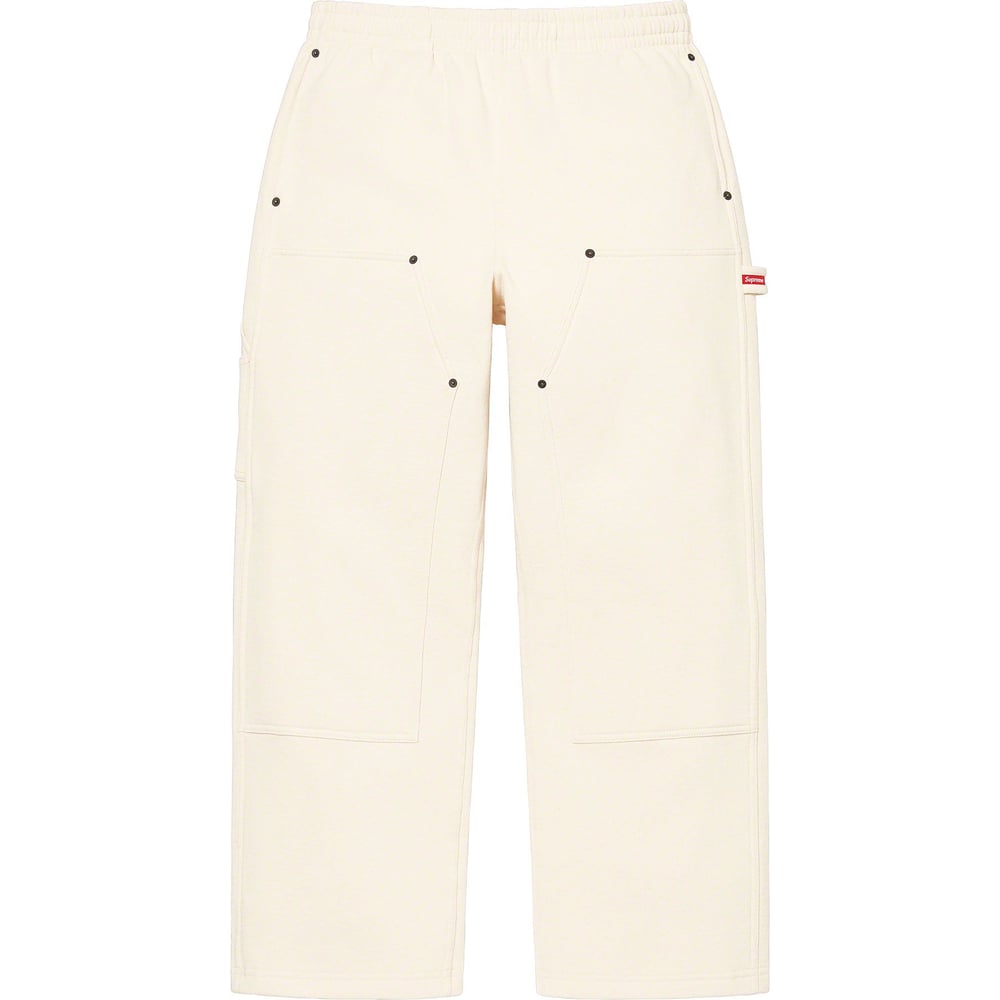 Details on Double Knee Painter Sweatpant  from spring summer
                                                    2023 (Price is $158)