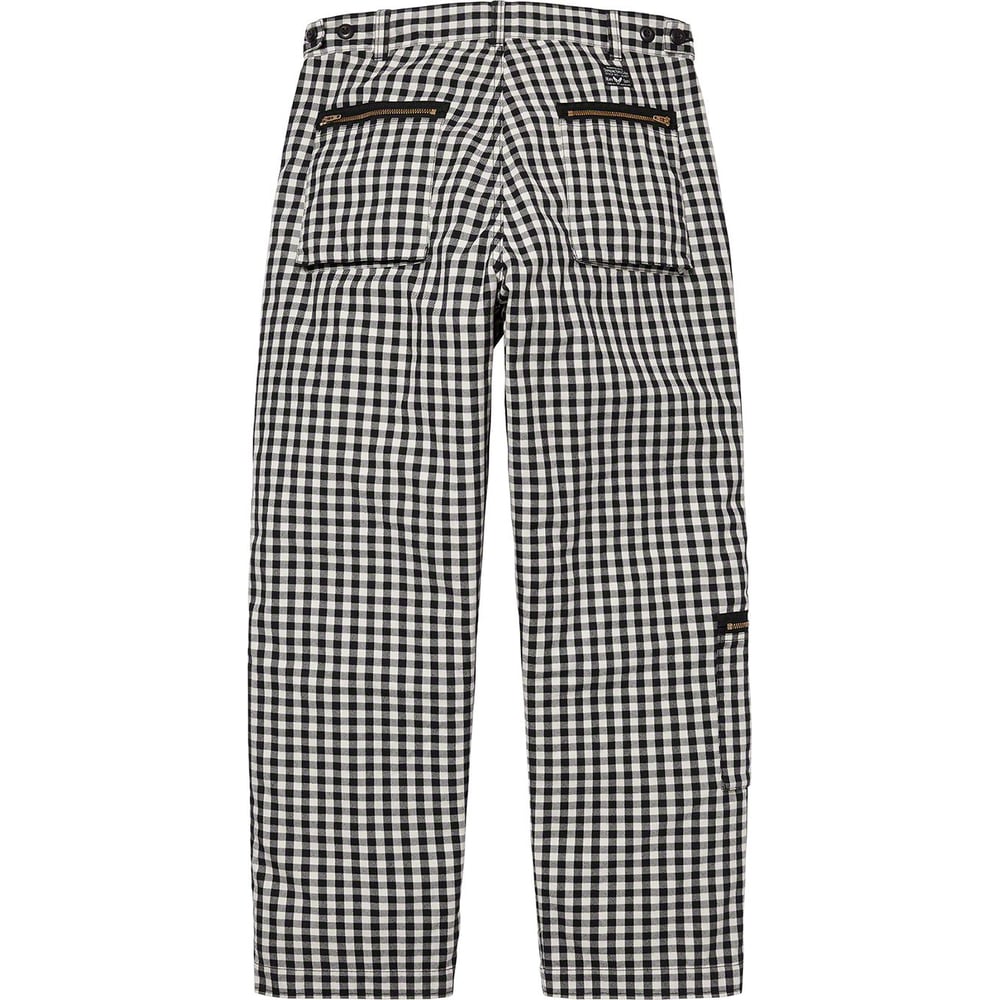 Details on Gingham Flight Pant [hidden] from spring summer 2023 (Price is $168)