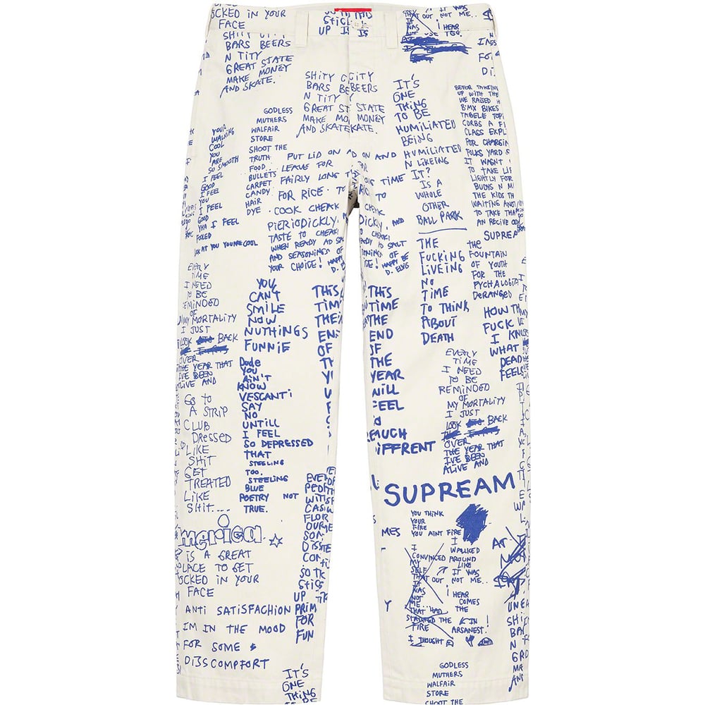 Details on Gonz Poems Chino Pant [hidden] from spring summer
                                                    2023 (Price is $168)