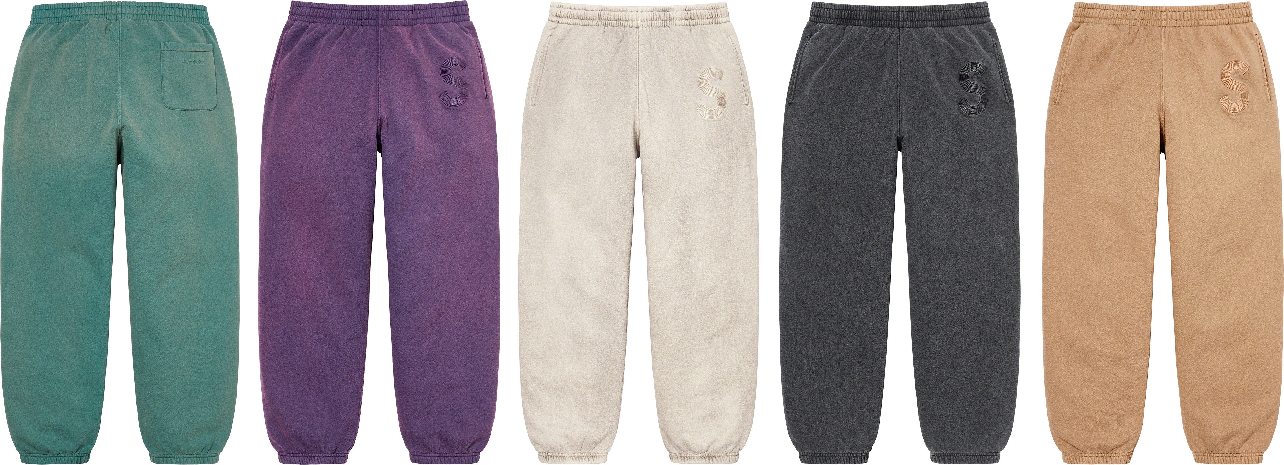 Overdyed S Logo Sweatpant - spring summer 2023 - Supreme