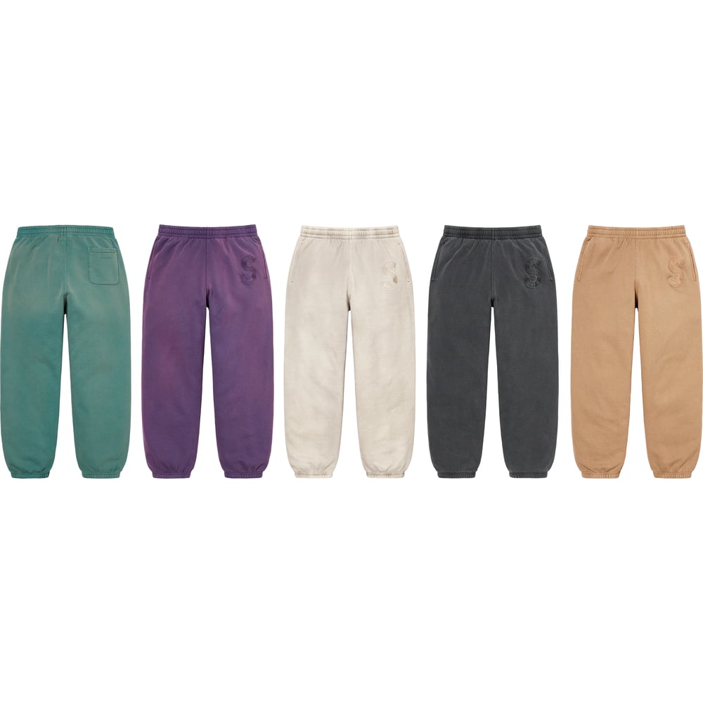 Supreme Overdyed S Logo Sweatpant for spring summer 23 season