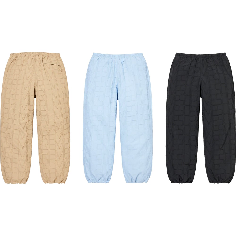 Supreme Repeat Stitch Track Pant for spring summer 23 season