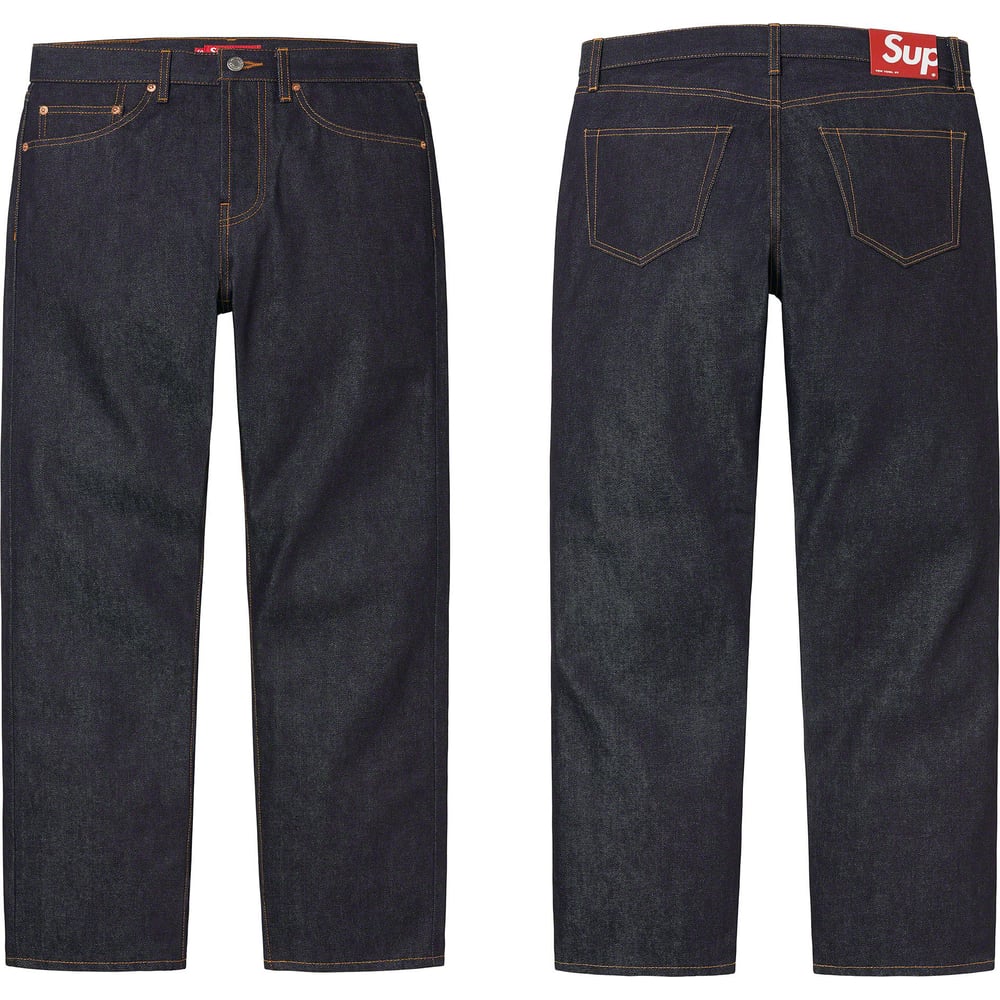 Supreme Rigid Slim Jean released during spring summer 23 season