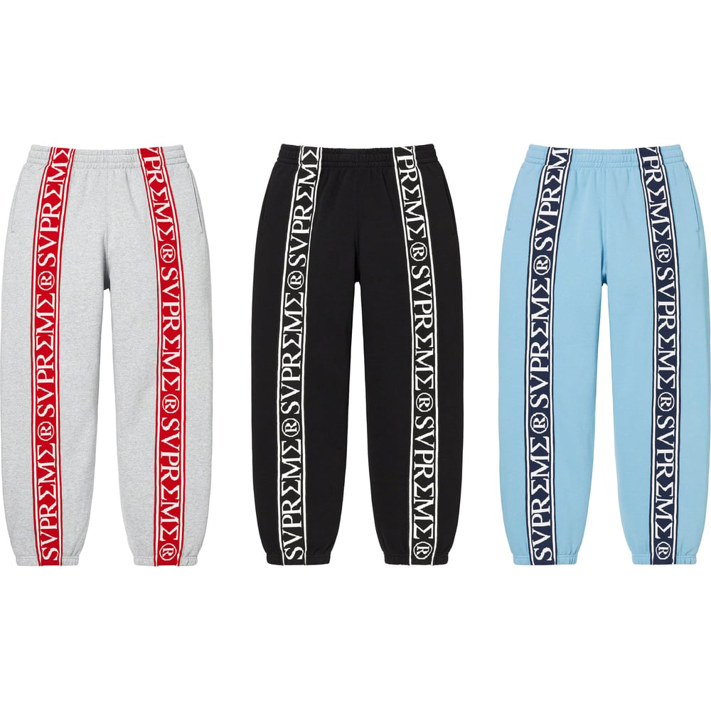 Supreme Roman Sweatpant releasing on Week 10 for spring summer 2023