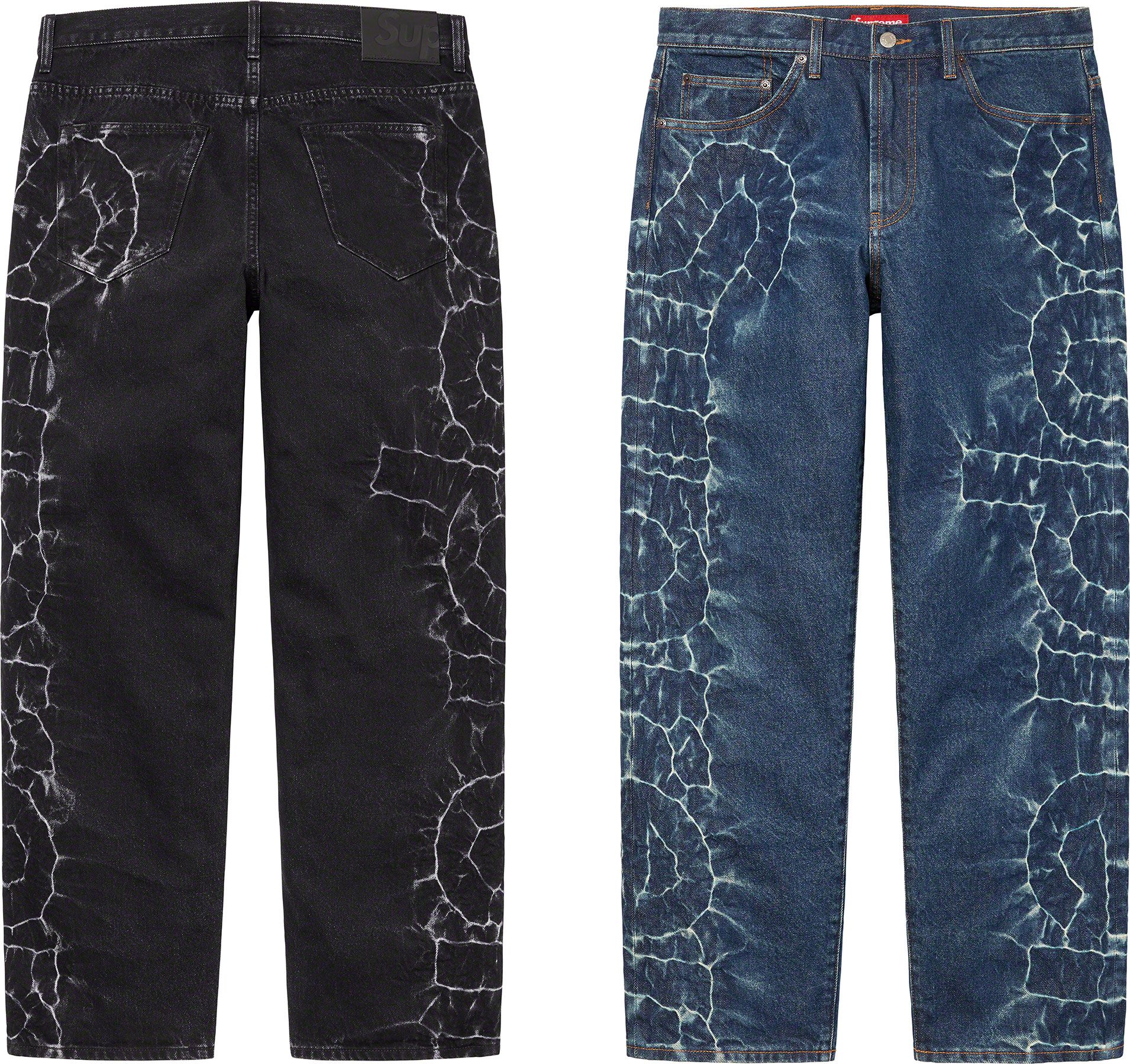 Shibori Loose Fit Jean - spring summer 2023 - Supreme