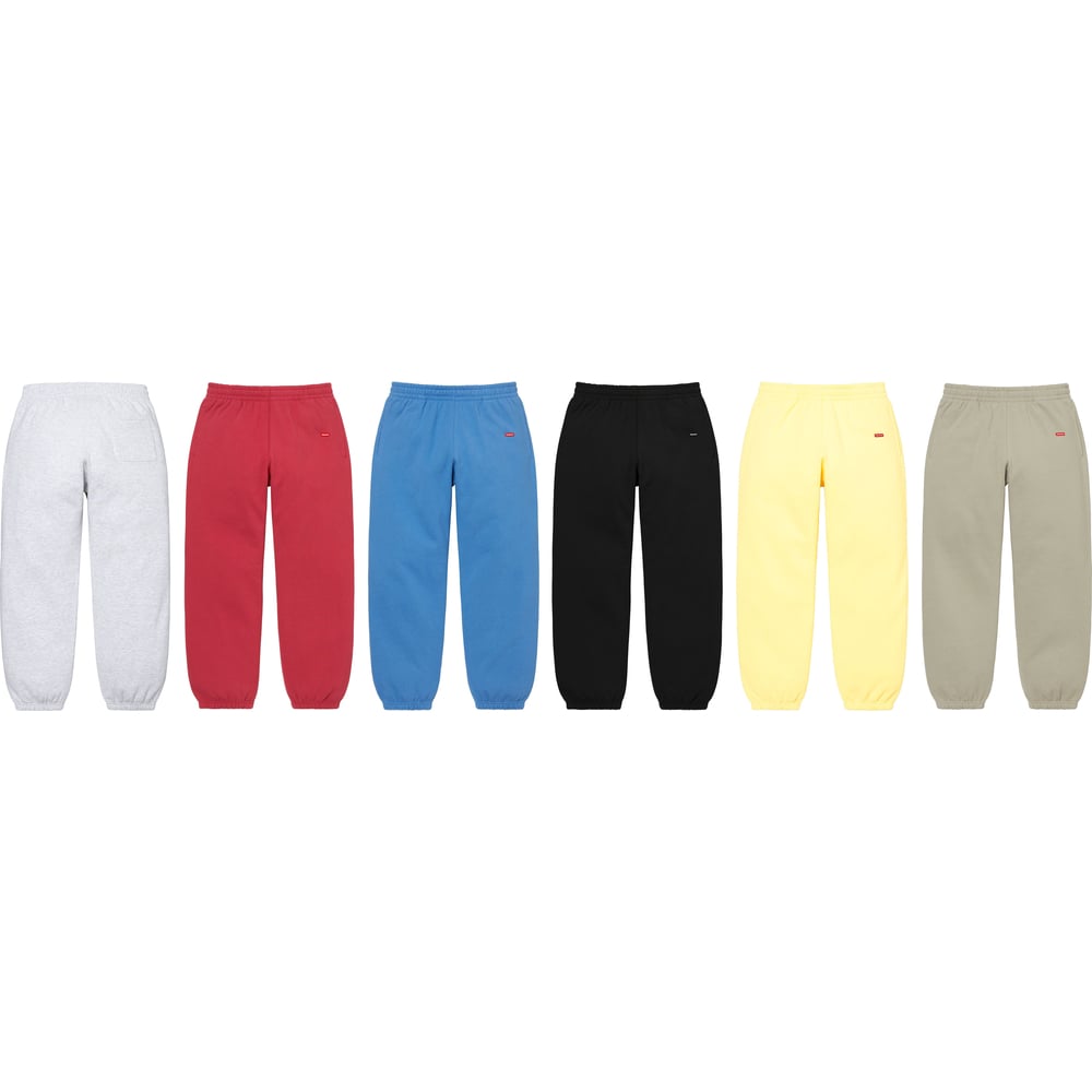 Supreme Small Box Sweatpant released during spring summer 23 season