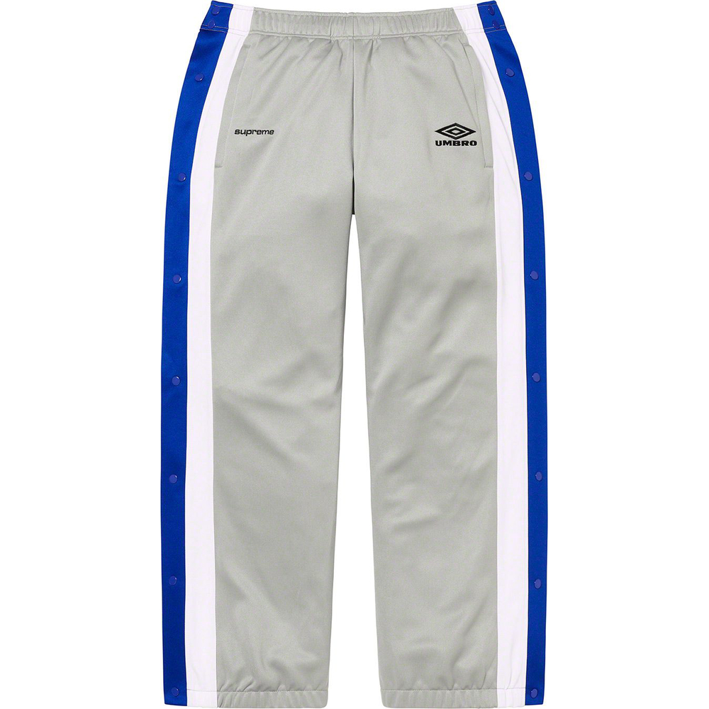 Details on Supreme Umbro Break-Away Track Pant [hidden] from spring summer
                                                    2023 (Price is $168)