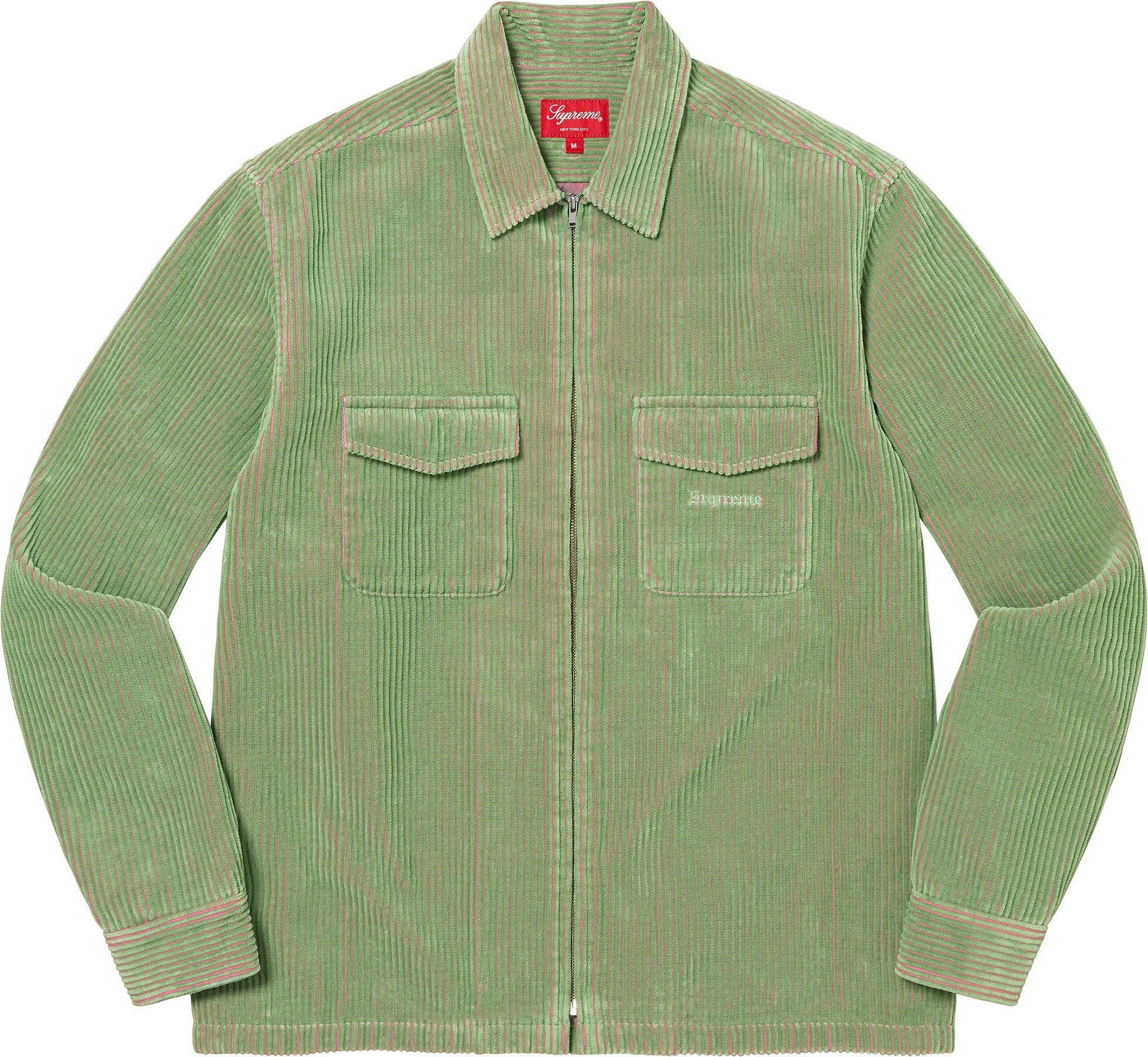 2-Tone Corduroy Zip Up Shirt - spring summer 2023 - Supreme