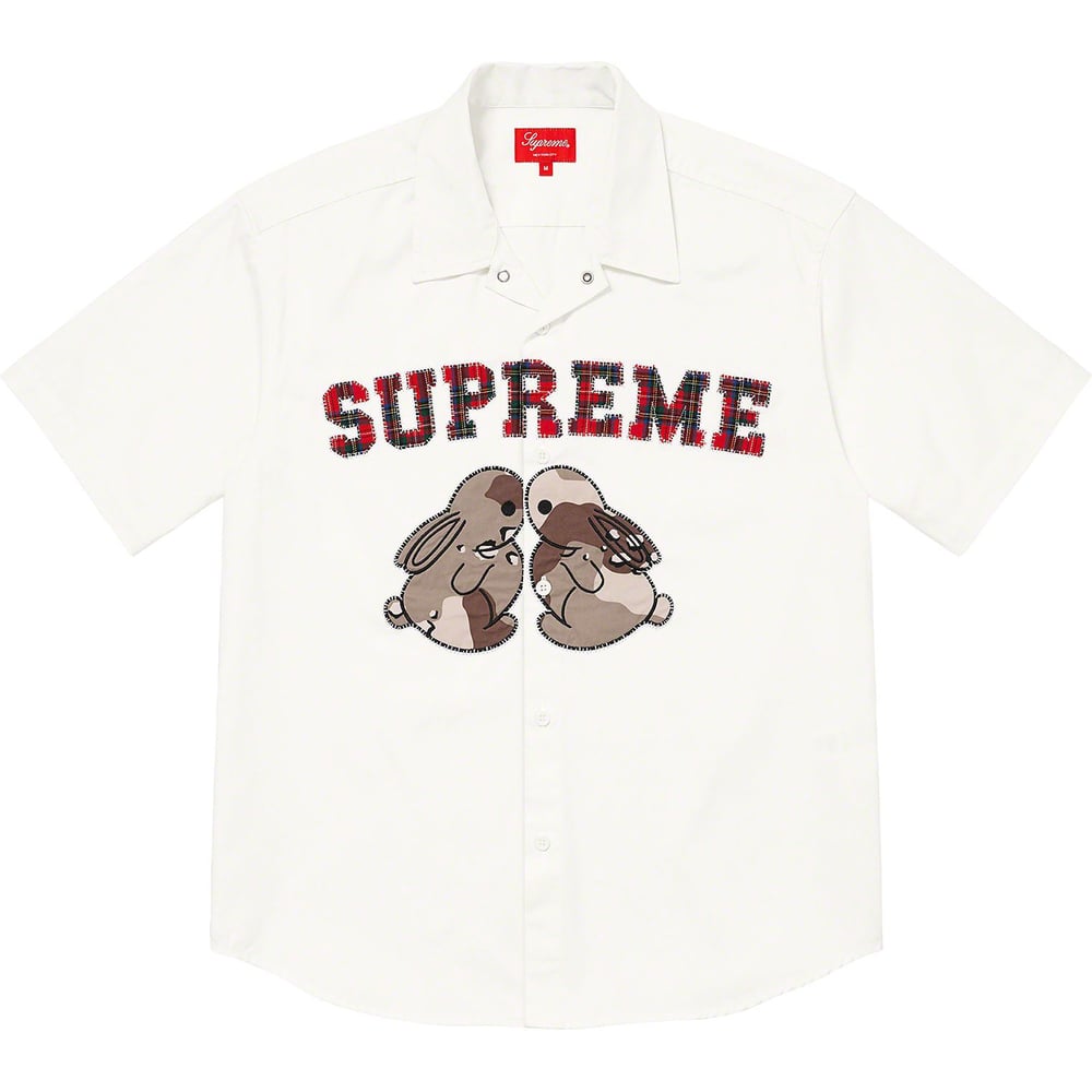 Bunnies S S Work Shirt - spring summer 2023 - Supreme