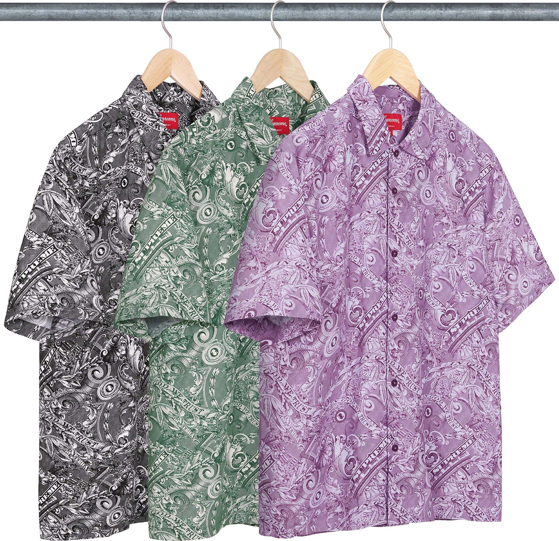 Dollar S S Shirt - spring summer 2023 - Supreme