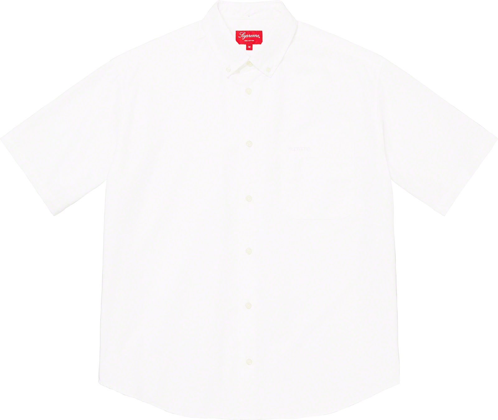 Supreme Loose Fit S/S Oxford Shirt еёёе-