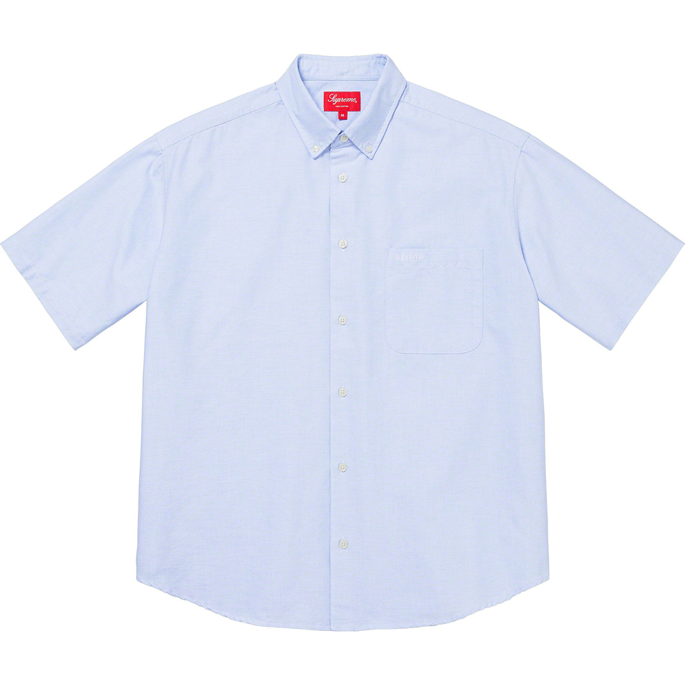 supreme loose fit s/s oxford shirt