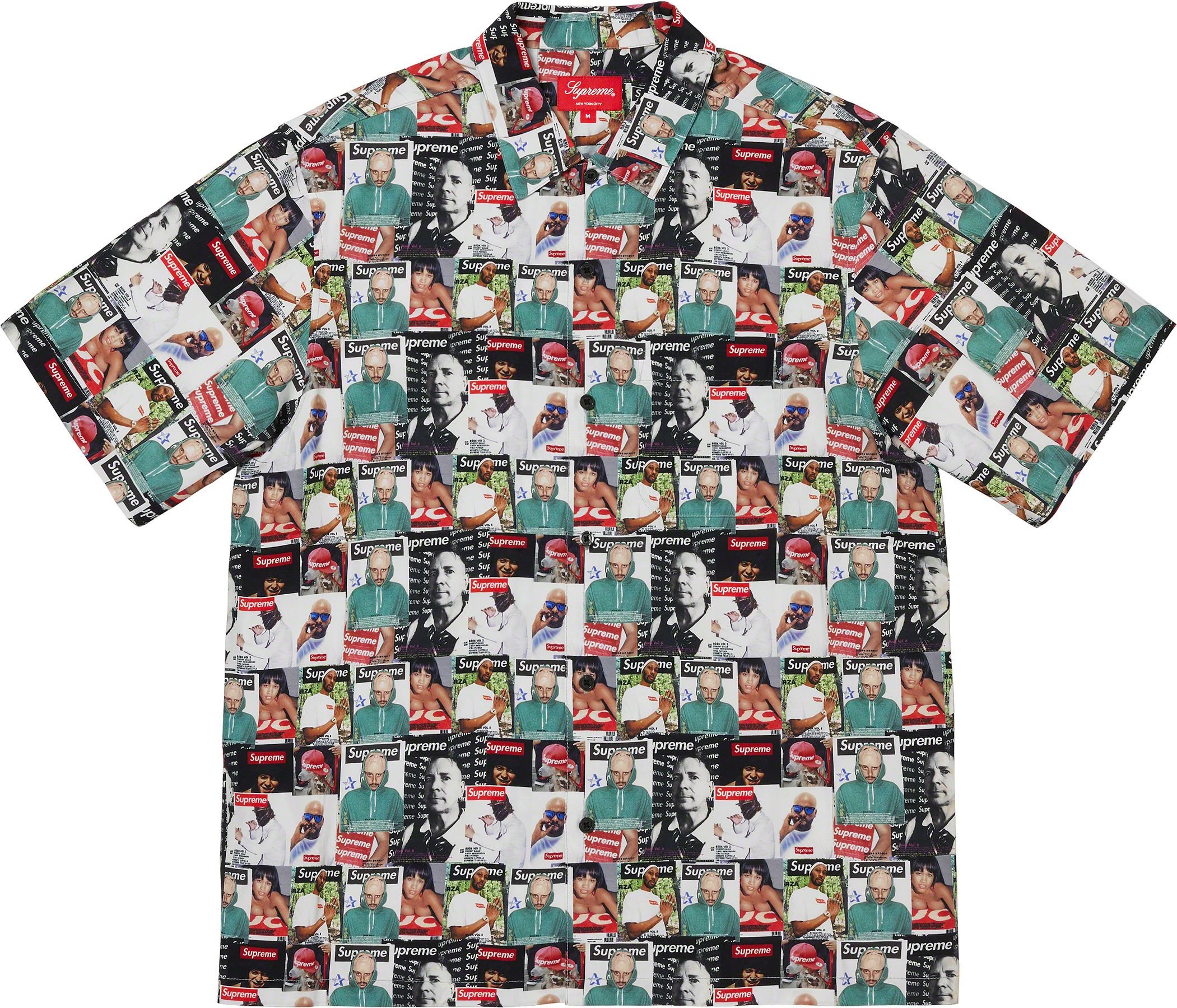 【ショーンパブロ着用】Supreme Magazine S/S Shirt