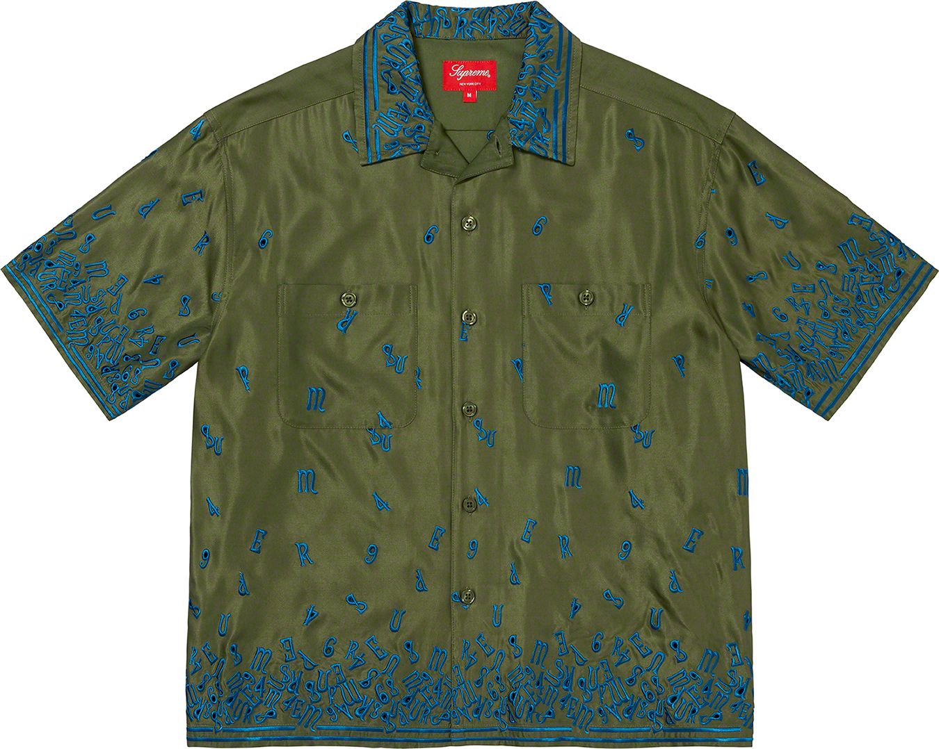 Nouveau Embroidered S S Shirt - spring summer 2023 - Supreme