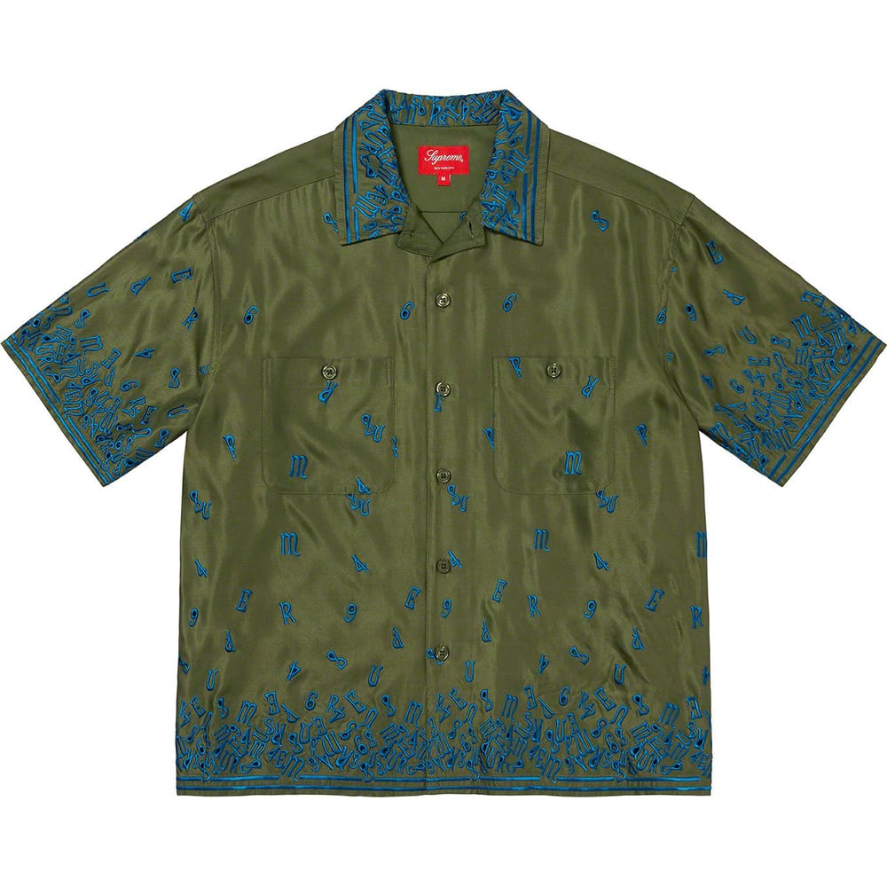 Details on Nouveau Embroidered S S Shirt [hidden] from spring summer
                                                    2023 (Price is $168)