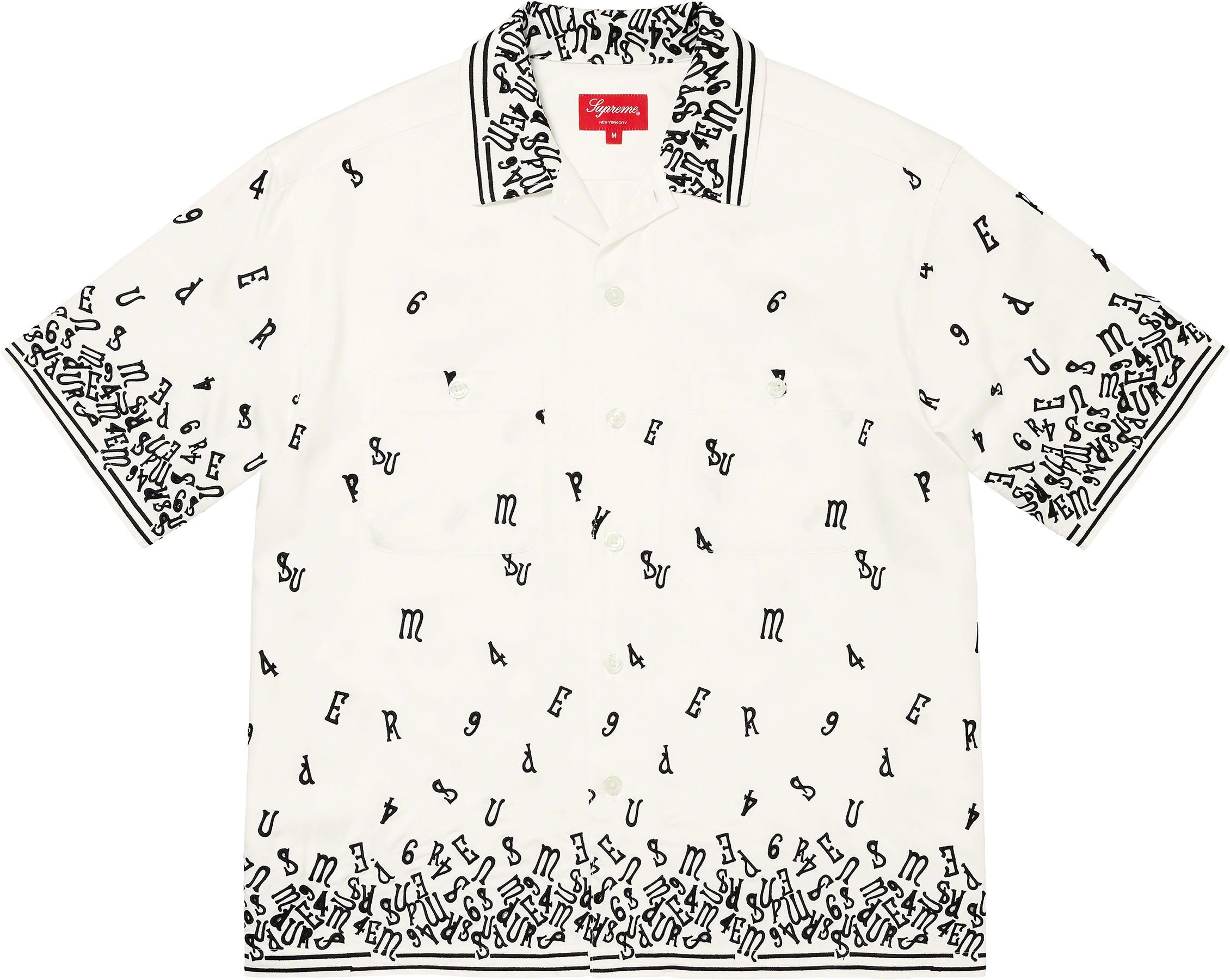 Nouveau Embroidered S S Shirt - spring summer 2023 - Supreme