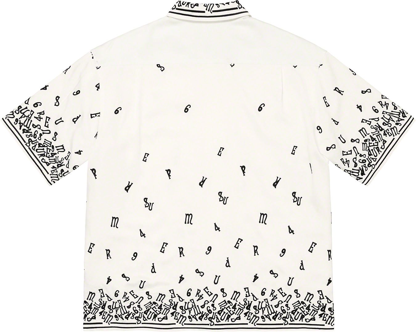 Nouveau Embroidered S S Shirt - spring summer 2023 - Supreme