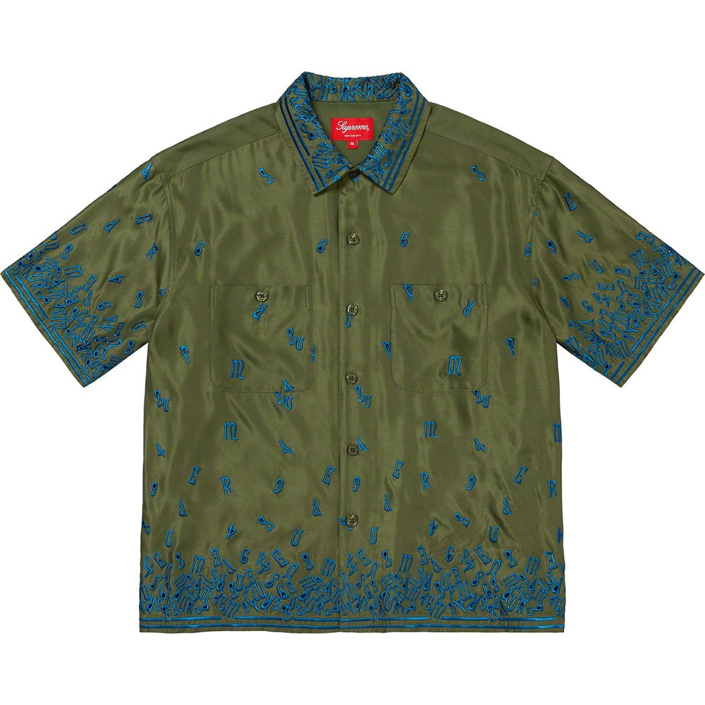 Details on Nouveau Embroidered S S Shirt [hidden] from spring summer
                                                    2023 (Price is $168)