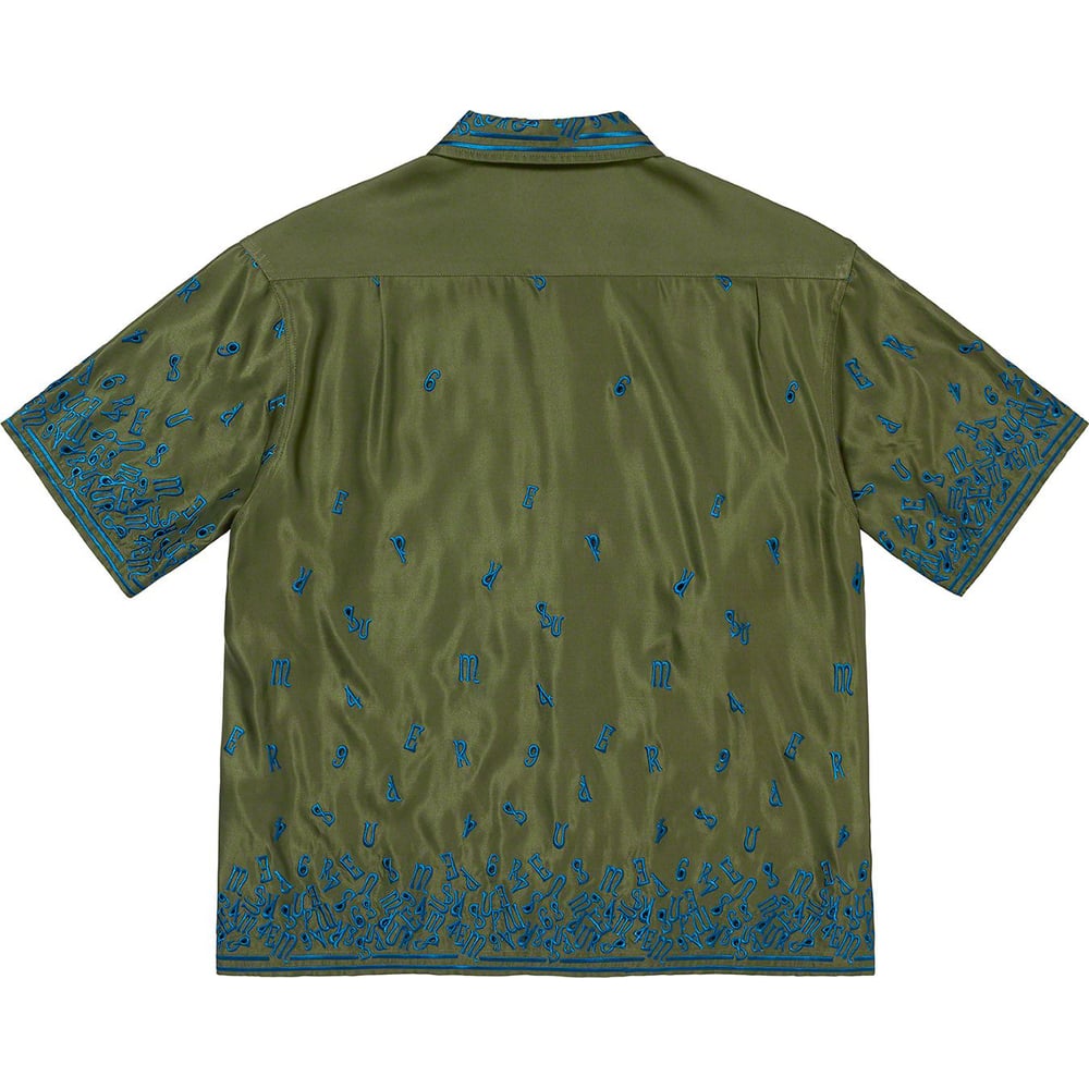 Details on Nouveau Embroidered S S Shirt [hidden] from spring summer
                                                    2023 (Price is $168)