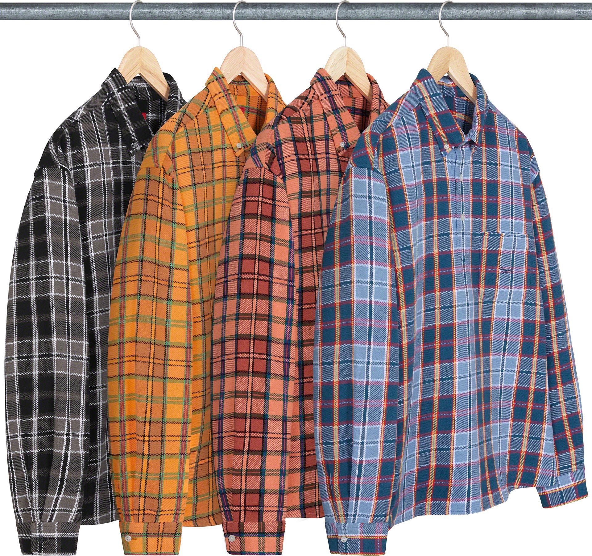 Pullover Plaid Flannel Shirt - spring summer 2023 - Supreme