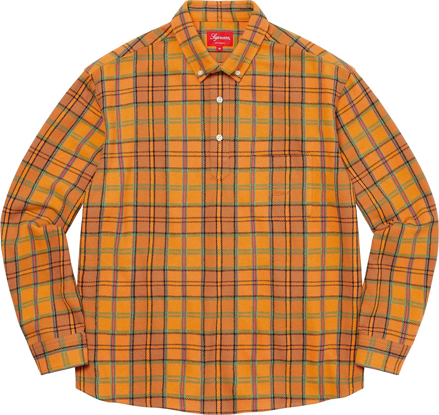 Pullover Plaid Flannel Shirt - spring summer 2023 - Supreme